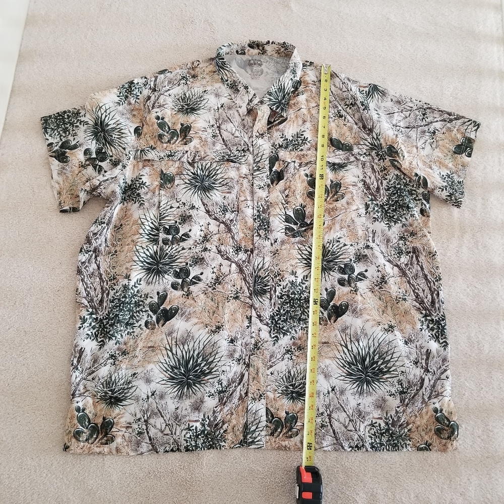 GameGuard Original Shirt Short Sleeve Button Up UPF 50 Size 5X - Picture 11 of 12